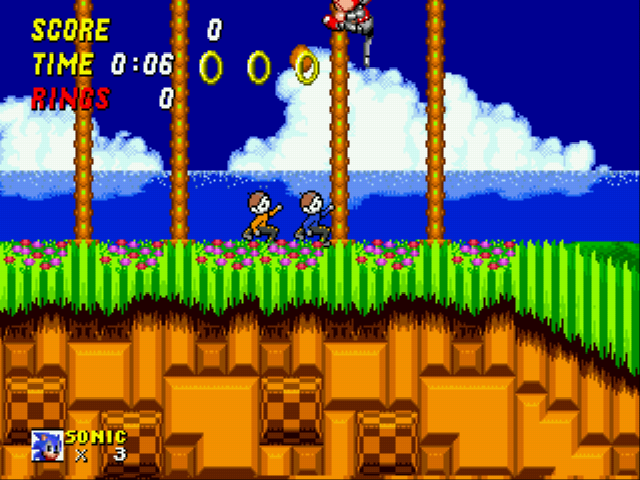 Chip McCallahan in Sonic the Hedgehog 2 Screenshot 1